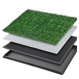 Dog Grass Pet Loo Indoor/Outdoor Portable Potty, A