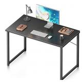 Coleshome 40 Inch Computer Desk, Modern Simple Sty