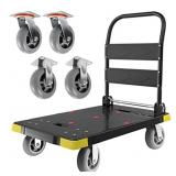 Platform Truck Cart 1300LBS Chinco Star Folding Pu