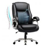 COLAMY Big and Tall Office Chair 400lbs Wide Seat-
