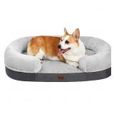 pettycare Orthopedic Dog Bed for Large Dogs with M