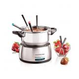 Nostalgia 6-Cup Electric Fondue Pot Set for Cheese