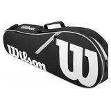 Wilson Advantage II Triple Tennis Racket Bag - Bla