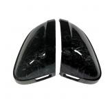 KHUKHU Car Rearview Mirror Cover Cap (Forged Carbo