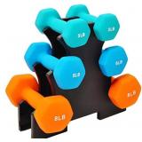 BalanceFrom Colored Vinyl or Neoprene Coated Dumbb