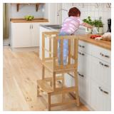 COSYLAND Kids Kitchen Step Stool,Toddler Standing