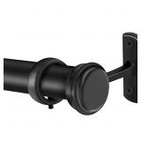 Curtain Rods, 1 Inch Curtain Rods for Windows 48 t