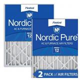 Nordic Pure 20x20x4 (19_1/2 x 19_1/2 x 3_5/8) Plea