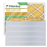 Filterbuy 16x20x4 Air Filter MERV 11 Allergen Defe