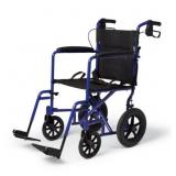 Medline Lightweight Transport Wheelchair with Hand