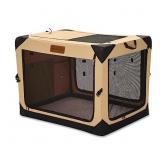 Garnpet 36 Inch Collapsible Soft Dog Crate for Lar