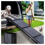 CJYMMFAN Folding Dog Car Ramp for Medium & Large D