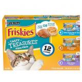 Purina Friskies Gravy Wet Cat Food Variety Pack, T