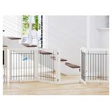 SPIRICH 96-inch Extra Wide 30-inches Tall Dog Gate