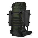 Mardingtop 70L/65L/65+10L Molle Hiking Internal Fr