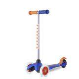 Ignight Blue/Orange 3 Wheel Scooter for Boys and G