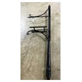 Cast Iron & Steel Mailbox Post 76" High