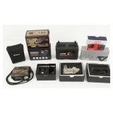 Group of Reflex Sights, Tactical Flashlight, Etc.