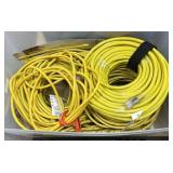 Group of Extension Cords, Heavy Duty, Long, Etc.