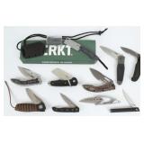 (10) CRKT Knives
