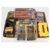 Large Group of Dewalt Drill Bit Sets