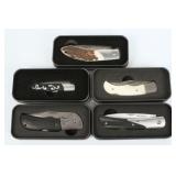 (5) Boker Magnum Folding Knives w/ Back Locks