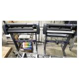(2) US Cutter MH 721-MK2 Vinyl Cutters