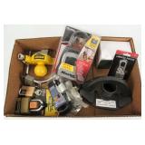 Group w/ Trailer Hitch, Lock Box, & Padlocks