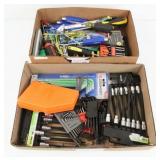 Group of Screw Drivers, Allen Wrench, Sockets, Etc