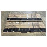 Two Metal Garden Sheds 3 ft X 5 ft