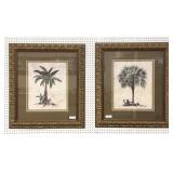 Pair of Dianne Krumel Tropical Prints
