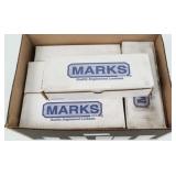 (8) Marks 2750C Polished Brass Entry Lever