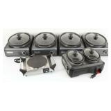 (5) Crock Pots Type SC83 Slow Cookers