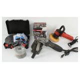 Burnisher, Orbital, Palm Polisher, & Suction Cups