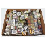 Large Group of Crappie Fishing Jigs, Soft Bait,