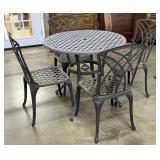 Cast Aluminum Patio Set