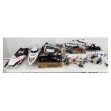 Large Group of RC Helicopters, Boats, Drone, Etc.