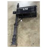 Cast Iron Post w/ Large Mailbox