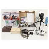 Group of Cameras, Security, Trail, Etc.