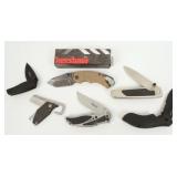 (6) Kershaw Folding Knives