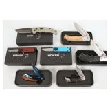 (7) Boker Magnum and Plus Knives