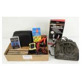 Group w/ Battery Chargers, Testers, Etc.