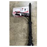 Cast Iron Mailbox Post w/ Greek Design Column