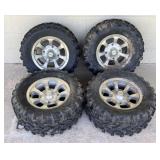 (4) Kenda K537 Radial Bounty Hunter Tires & Wheels
