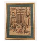 20th Century Machine Made Tapestry