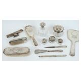 (13) Piece Whiting Sterling Silver Dresser Set