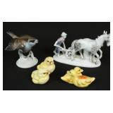 Gerold Porzellan & Rosenthal Figures Farm & Bird