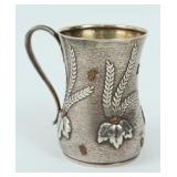 Tiffany & Co Sterling and Mixed Metal Mug C.1878