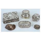 (5) Piece Silver Dresser Set, Gorham, Mauser