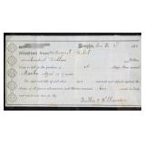 1862 Memphis Slave Bill of Sale